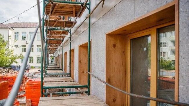 Капитальный ремонт в школе имени Фурагиной в Одинцово завершится в июле Новости Одинцово 